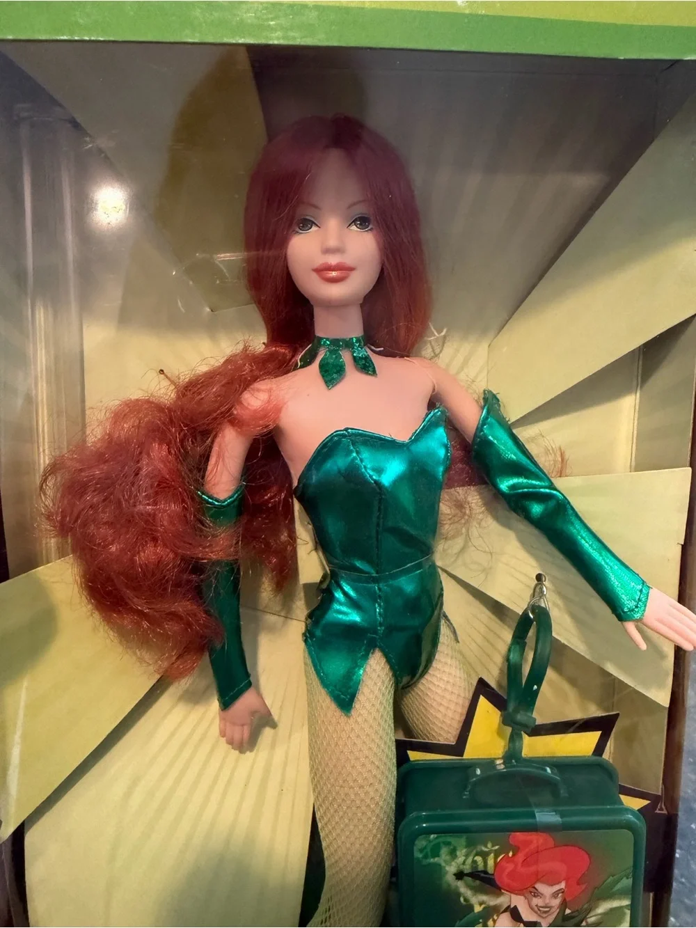 2004 Mattel DC Comics Poison Ivy Barbie NRFB Rare New in Box Collector Doll